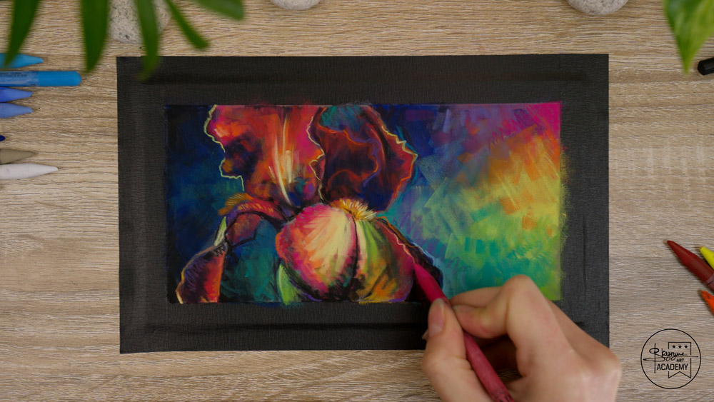 Test des crayons pastel sennelier